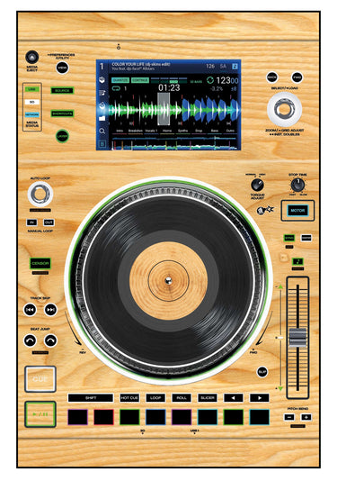 Denon DJ SC 5000 M Skin Woody